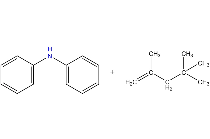 Benzenamine, n-phenyl-, sản phẩm phản ứng với 2,4,4-trimethylpentene