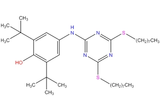 2,6-di-tert-butyl-4-[[4,6-bis(octylthio)-1,3, amino] Amino] phenol