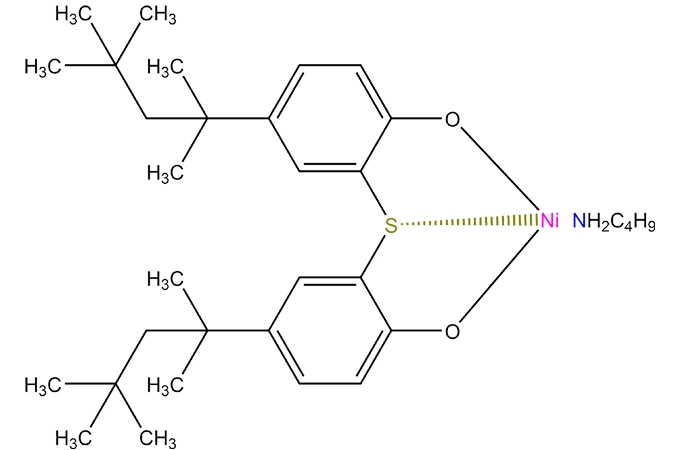 [2,2 '-thiobis (4-t-octylphenolato)]-n-butylamine Niken