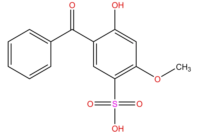 2-hydroxy-4-methoxy-benzophenone-5-sulphonic axit