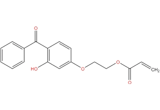 2-(4-benzoyl-3-hydroxyphenoxy) Ethyl Acrylate; 2-hydroxy-4-(benzo) Benzophenone