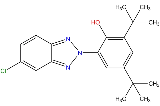 2-(2 '-Hydroxy-3',5 '-di-t-butylphenyl)-5-chlorobenzotriazole