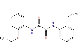 N-(2-ethoxyphenyl)-N'-(4-ethylphenyl)-ethlyene diamide