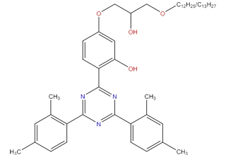 Sản phẩm phản ứng 2-(4,6-bis(2,4-dimethylphenyl)-1,3,5-triazin-2-yl)-5-hydroxyphenol với ((C10-16, giàu C12-13 alkyloxy) Methyl) oxyrane