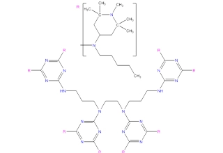 N, n, n '',N'' '-tetrakis(4,6-bis (BUTYL-(N-methyl-2,2,6, amino) Amino) triazin-2-yl)-4,7-diazadecane-1,10-Diamine