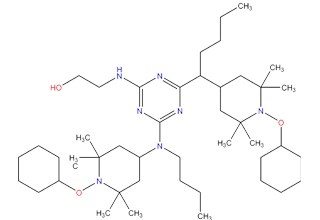 Sản phẩm phản ứng 2-aminoethanol với cyclohexane và peroxidized N-butyl-2,2,6,6-tetramethyl-4-piperidinamine-2,4,6-trichloro-1,3,5-triazine sản phẩm phản ứng