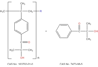 Oligomeric alpha hydroxy Ketone (70% WT) và 2-hydroxy-2-methylpropiophenone (30% WT)