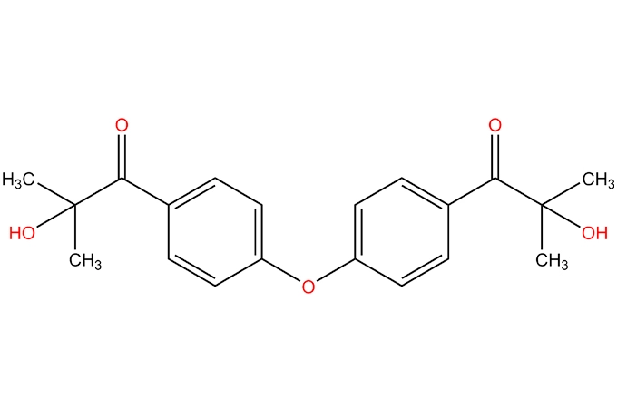 Difunctional alpha hydroxy Ketone type I photoinitiator 2-hydroxy-1-[4-[4-(pheno) Phenoxy] phenyl]-2-methylpropanone
