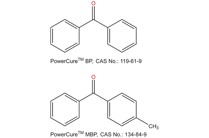 Hỗn hợp lỏng Benzophenone (50%) và 4-methylbenzophenone (50%)