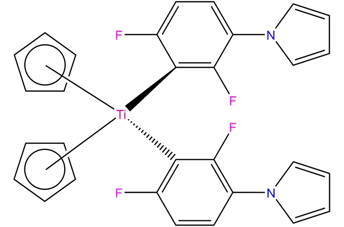 BIS (cyclopentadienyl) BIS [2,6-difluoro-3-(1-pyrryl)phenyl Titanium