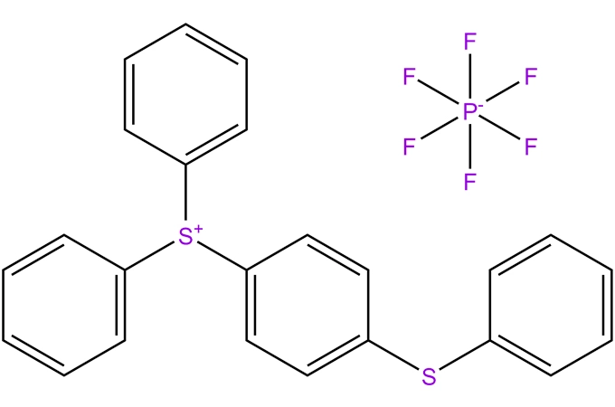 Diphenyl(4-phenylthio) phenylsulfonium hexafluorophosphate