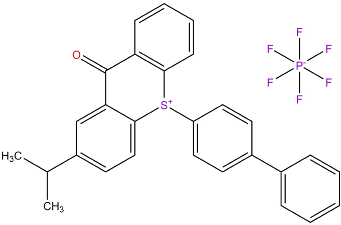 10-[1,1 '-bipheny] 1-4-yl-2-(1-methylethyl)-hexhexafluorophosphate