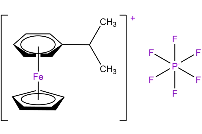 Cyclopentadienyliron (II) hexa-fluorophosphate