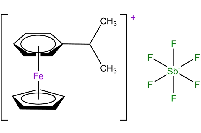 Cyclopentadienyliron (II) hexa-fluoroantimonate