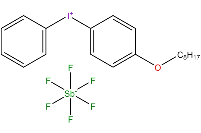 (4-octyloxyphenyl) phenyliodoniumhexafluoroantimonate