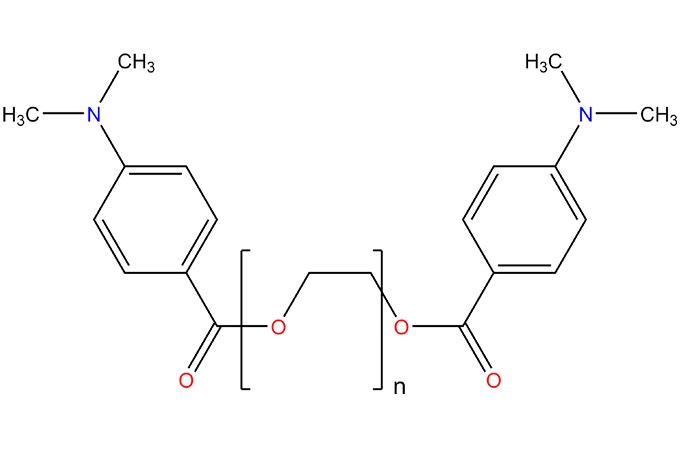 POLY (Ethylene Glycol) BIS (p-dimethylaminobenzoate)