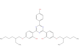 Bis-ethylhexyloxyphenol methoxyphenyl triazine