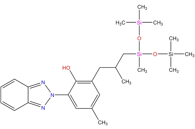 2-(benzotriazol-2-yl)-4-Methyl-6-[2-Methyl-3-[methyl-bis(trimethylsilyloxy)silyl] Propyl] phenol