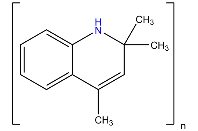 POLY (1,2-dihydro-2,2,4-trimethylquinoline)