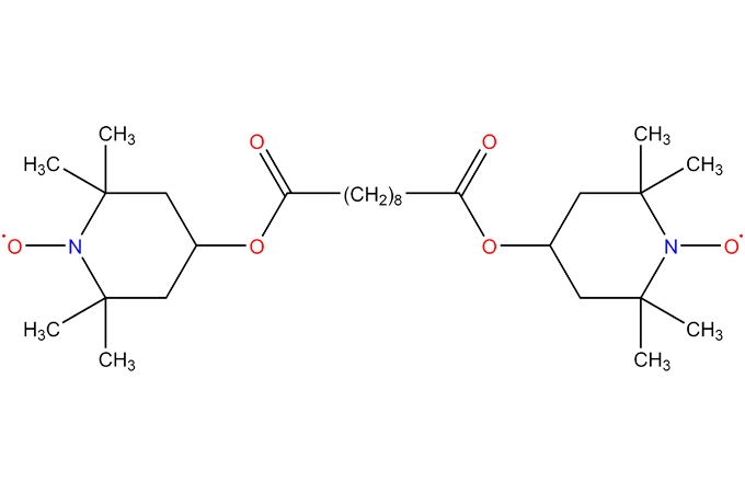 4,4 '-[(1,10-dioxodecane-1,10-diyl) BIS (oxy)] BIS (2,2,6,6-tetramethylpiperidine-1-oxidanyl)